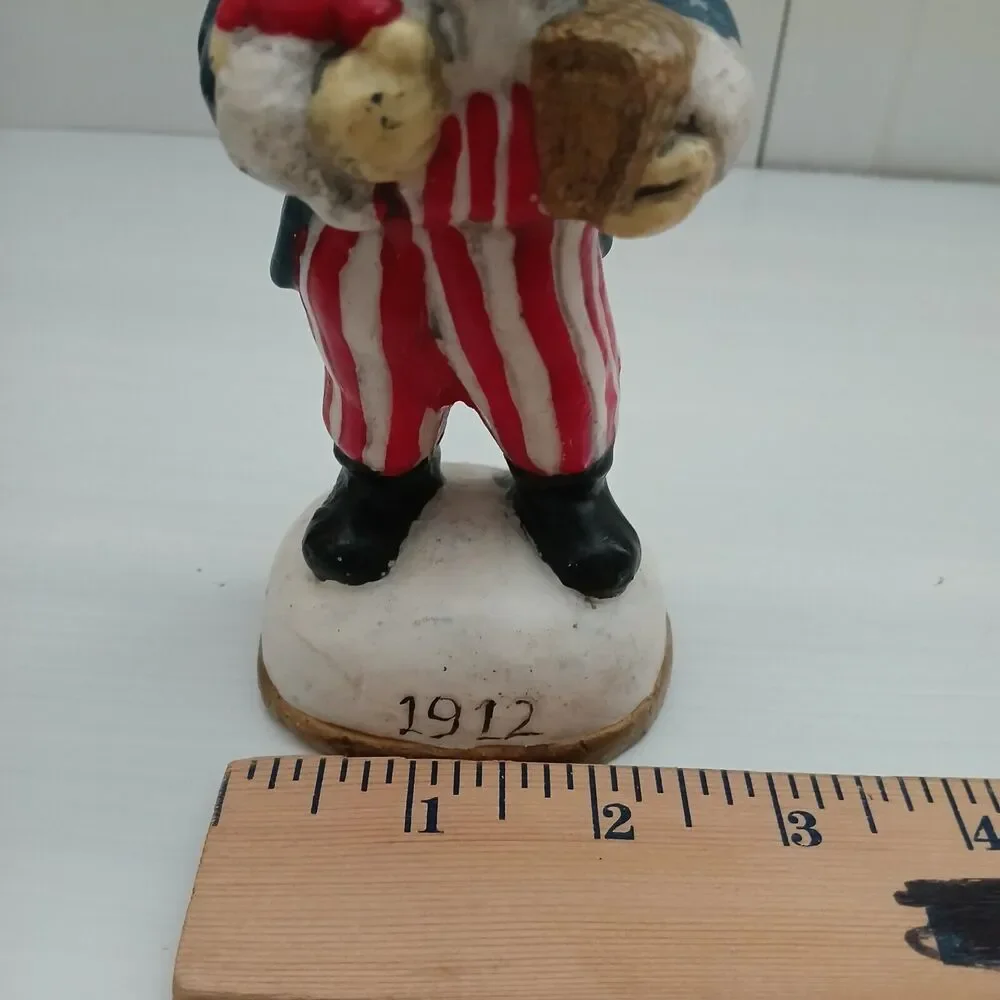 Patriotic Uncle Sam Santa Claus fourth of July Independance Christmas Candle - Picture 11 of 13